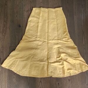 Maxi vintage yellow 💛 skirt, size M